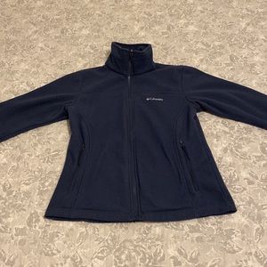 Navy Blue Columbia Full Zip Jacket Women’s Size Small